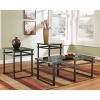 Set of 3 Laney Side Tables Black/Gray - Signature Design by Ashley - 2 of 4