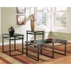 Set of 3 Laney Side Tables Black/Gray - Signature Design by Ashley - image 2 of 4