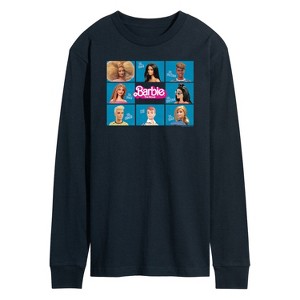 Men's - Barbie - Barbie, Ken, & Allan Long Sleeve Graphic T-Shirt - 1 of 4
