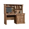 Homy Casa Large Writing Desk with Hutch, Storage Drawers & Shelves, Home Office Workstation, Brown - 4 of 4