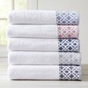 Market & Place Turkish Cotton Luxury 6-Piece Bath Towel Set - 4 of 4