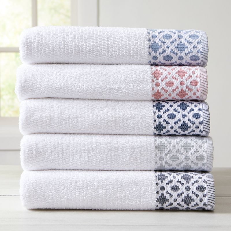 Market & Place Turkish Cotton Luxury 6-Piece Bath Towel Set, 4 of 8