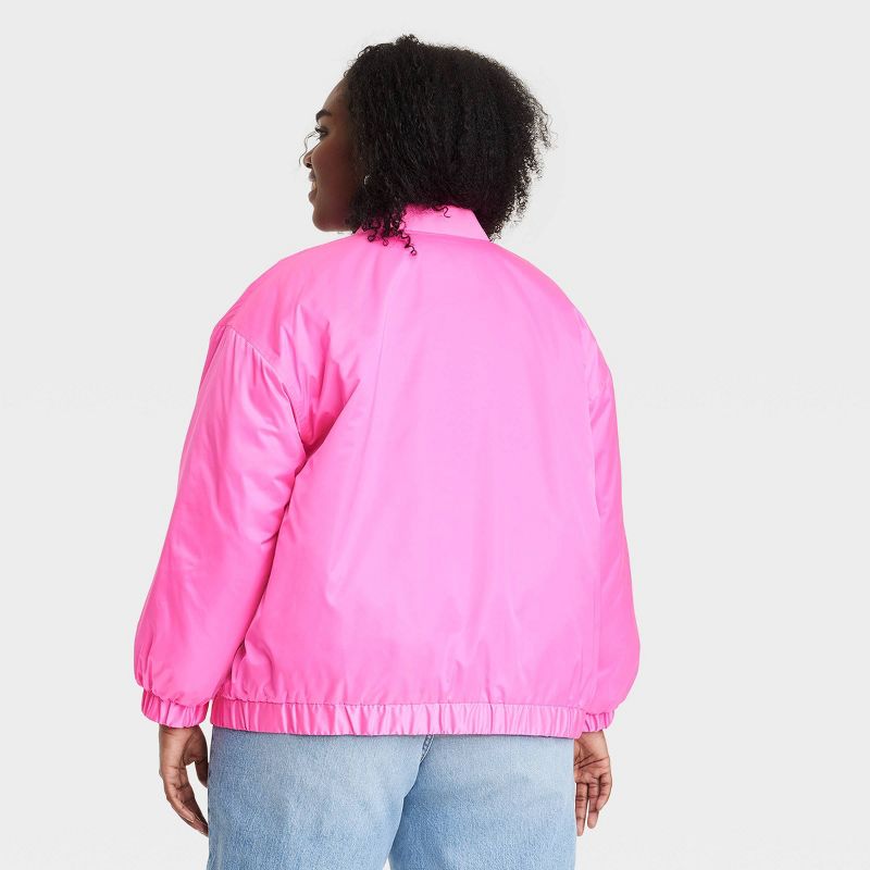 Women's Bomber Jacket - A New Day™ Pink, 3 of 7