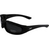 4 Pairs of MotoFrames Payback Safety Motorcycle Glasses with Clear, Smoke, Yellow, Blue Lenses & Micro-fiber Pouch - 3 of 4