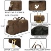 Disney Mickey Mouse Ears Brown 18" Duffle Bag - 4 of 4