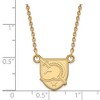 Black Bow Jewelry 14k Yellow Gold U.S. Military Academy Black Knights NCAA Necklace 18 Inch - 3 of 4