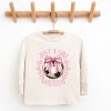 The Juniper Shop Just A Girl Who Loves Soccer Coquette Youth Long Sleeve Tee - 2 of 4
