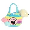 Aurora Small Fancy Pals Rainbow SMILEYWORLD Vibrant Stuffed Animal Brown 9" - 3 of 4