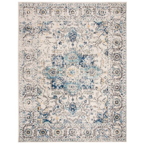 Safavieh Madison MAD603F 9' x 12' Grey Ivory Rug