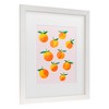 Trademark Fine Art - Rebekah Ewer  Peach Groupings I Matted Framed Art - 3 of 4