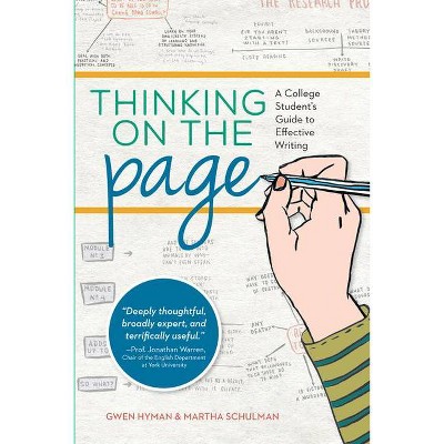 Thinking on the Page - by  Martha Schulman & Gwen Hyman (Paperback)