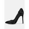 Hornet High Heeled Satin Pump Sandals Women - 3 of 4
