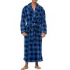 ADR Men's Ultra Plush Fleece Robe, Big and Tall Bathrobe - 4 of 4