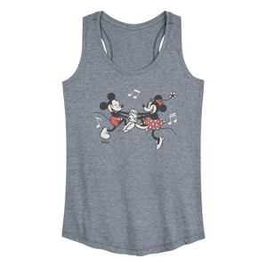 Women's - Disney - Time For Fun Graphic Racerback Tank - 1 of 4