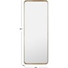 Almasy Mirror - 18" x 48" - MRR8000 - Gold - Safavieh - 4 of 4