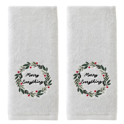 Seasonal and Holiday Cotton Kitchen Towels Set Of 3