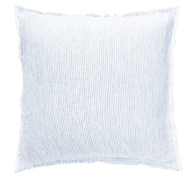 Sky Blue & White Striped Pillow Cover 26x26 - Anaya : Target