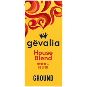 Gevalia House Blend Medium Roast Ground Coffee - 12oz - 1 of 4