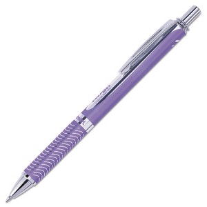 Pentel EnerGel Alloy RT Retractable Liquid Gel Pen .7mm Violet Barrel Violet Ink BL407VV - 1 of 3