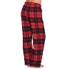 Ashford & Brooks Women's Super Soft Flannel Plaid Pajama Sleep Pants - 3 of 4