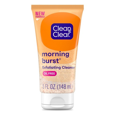 Clean & Clear Morning Burst Skin Brightening Facial Scrub For Clear Skin, 5 Oz. - image 1 of 4