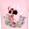 Juniors Womens Marvel Floral Scarlet Witch T-Shirt - 2 of 4