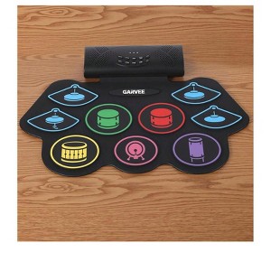 Coucheta Electronic Drum Set Drum Kit,Roll Up Portable Electronic Drums Pads for Beginners Kids Drums Kit - 1 of 4