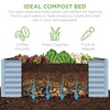 Best Choice Products 6x3x2ft Outdoor Metal Raised Garden Bed, Planter Box for Vegetables, Flowers, Herbs - 3 of 4