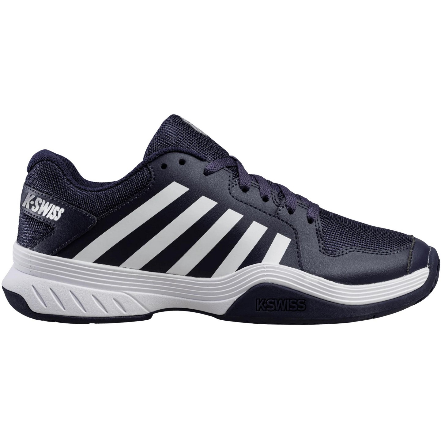 Мужское пальто K-Swiss Court Express Pickleball Shoe (Peacoat/White/Silver), цвет: Белый — фото 1
