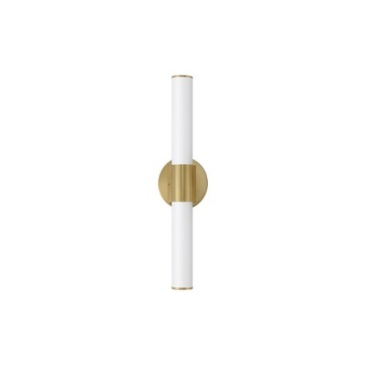 Maxim Lighting Tubo 1 - Light Vanity in  Natural Aged Brass