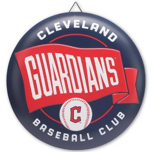 MLB Cleveland Guardians Metal Button Wall Art - 1 of 4
