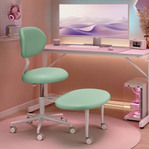 Pinmoco Modern Ergonomic Office Chair with Lumbar Support and Smooth-Rolling Casters and Computer Task Chair - 1 of 4