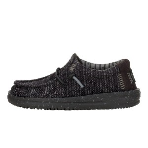 Hey Dude Wally Stretch Sox Youth - Kid's Comfortable Slip on Shoes - 1 of 4