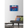 Trends International Nfl Buffalo Bills - Josh Allen Feature Series 23  Framed Wall Poster Prints Barnwood Framed Version 14.725 X 22.375 : Target