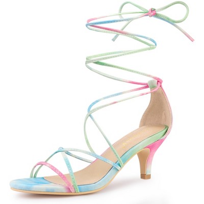 green pink