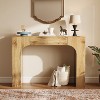 Long Console Table with Drawer, Wood Rectangular Sofa Table Behind The Couch, Farmhouse Entryway Foyer Hallway Tables for Entrance, Living Room - 4 of 4