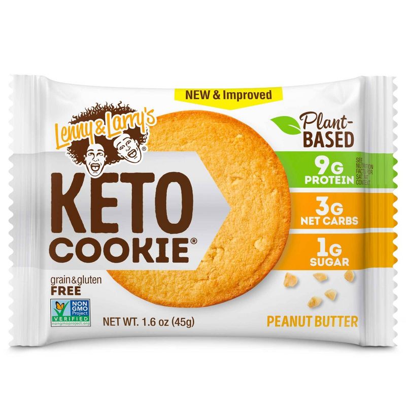 Lenny &#38; Larry&#39;s Keto Cookie - Peanut Butter - 12ct, 2 of 4