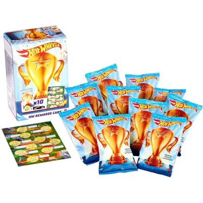 hot wheels rewards 10 pack