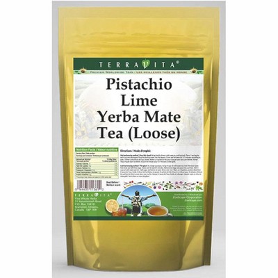 TerraVita Pistachio Lime Yerba Mate Tea (Loose) (8 oz, ZIN: 566517, 3-Pack)