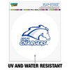UAH Secondary Logo Automotive Car Window Locker Circle Bumper Sticker - 2 of 4