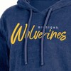 NCAA Michigan Wolverines Women's Terry Hooded Sweatshirt - 3 of 3