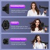 NICEBAY Hair Dryer, Black Blow Dryer, 110000RPM High Speed Hair Dryer, Hair Dryers for Women, Professional Hair Blow Dryer, Hair Dryer with Diffuser - 3 of 4