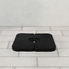 WestinTrends 4-Piece Universal Cantilever Offset Square Base Outdoor Patio Umbrella Weights Heavy Duty, Fill with Water or Sand, Black - 2 of 4
