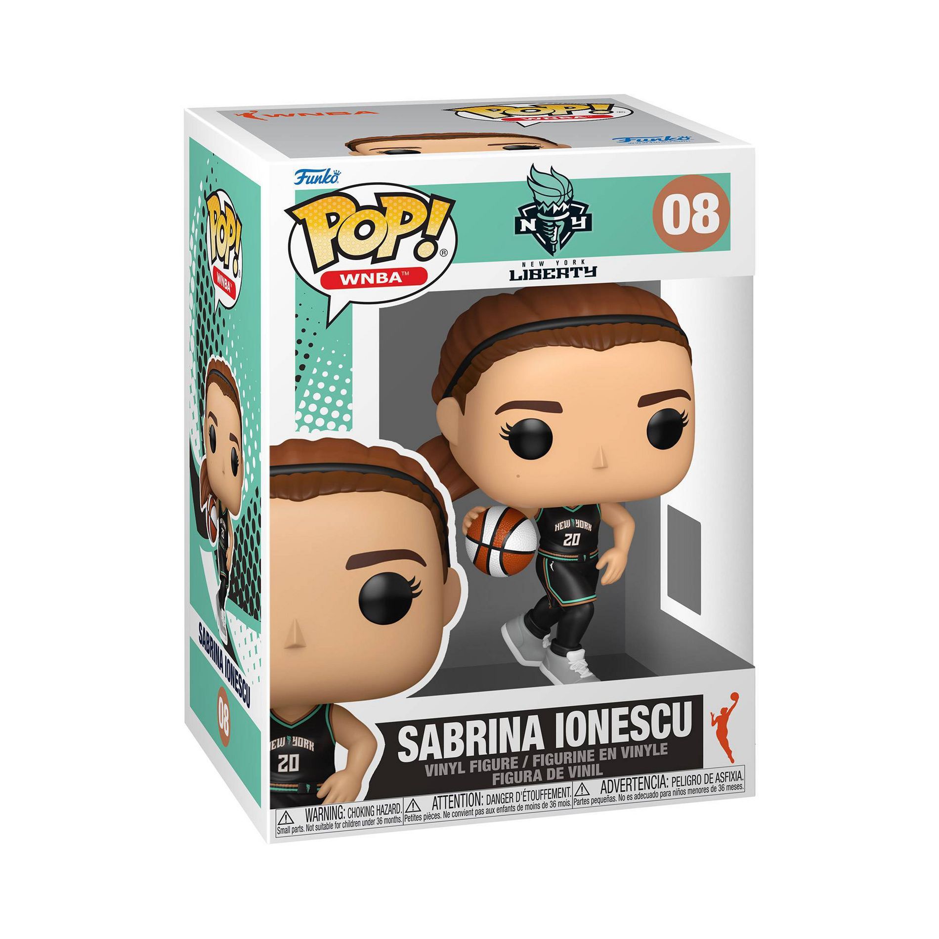 WNBA Liberty Sabrina Ionescu Mini Figures