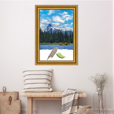 Parlor Gold Ornate 24x36 Picture Frame