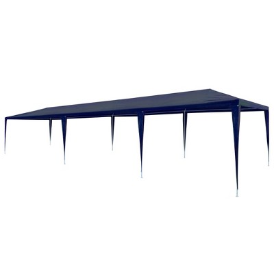 vidaXL Party Tent 9.8'x29.5' PE Blue