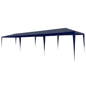 vidaXL Party Tent 9.8'x29.5' PE Blue - 1 of 4