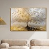 Art Remedy Tree of Golden Leaves Colorful Tree Art Framed - 2 of 4
