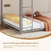 JOYMOR Metal Bunk Bed Full Over Full, Twin Size Bed Frame for Boys Girls - 4 of 4