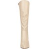 Allegra K Women's Pointy Toe Buckle Decor Side Zip Stiletto Heel Knee High Boots - 3 of 4